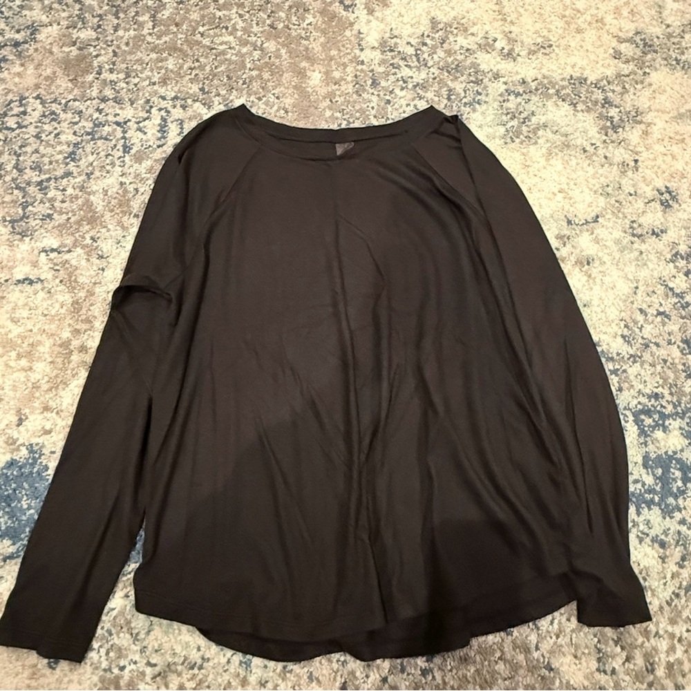 Black Long Sleeve Top